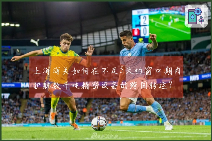 上海海关如何在不足5天的窗口期内护航数千吨精密设备的跨国转运？